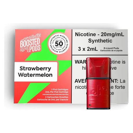 Shop BOOSTED Pods - Strawberry Watermelon - at Vapeshop Mania