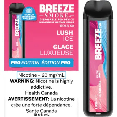Shop Breeze Pro 2000 Disposable - Lush Ice - at Vapeshop Mania