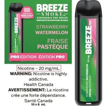 Shop Breeze Pro 2000 Disposable - Strawberry Watermelon - at Vapeshop Mania