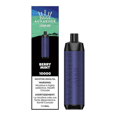 AL FAKHER Crown Bar 10K Disposable - Berry Mint - Vapeshop Mania