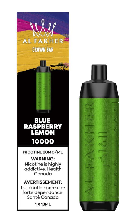 Shop Crown Bar 10K Disposable - Blue Raspberry Lemon - at Vapeshop Mania
