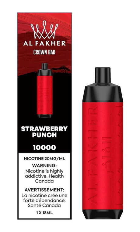 Shop Crown Bar 10K Disposable - Strawberry Punch - at Vapeshop Mania