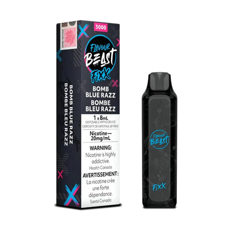 Shop Flavour Beast Fixx 3000 Disposable - Bomb Blue Razz - at Vapeshop Mania