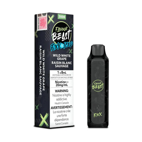 Shop Flavour Beast Fixx 3000 Disposable - Wild White Grape Iced - at Vapeshop Mania