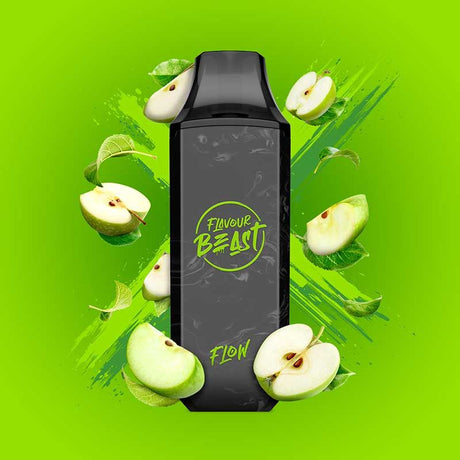 Shop Flavour Beast Flow 4000 Disposable - Gusto Green Apple - at Vapeshop Mania