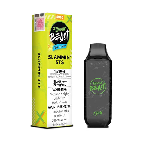 Shop Flavour Beast Flow 4000 Disposable - Slammin' STS (Sour Snap) - at Vapeshop Mania