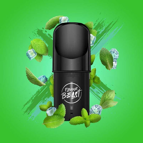 Flavour Beast Pod Pack - Super Spearmint Iced - Vapeshop Mania