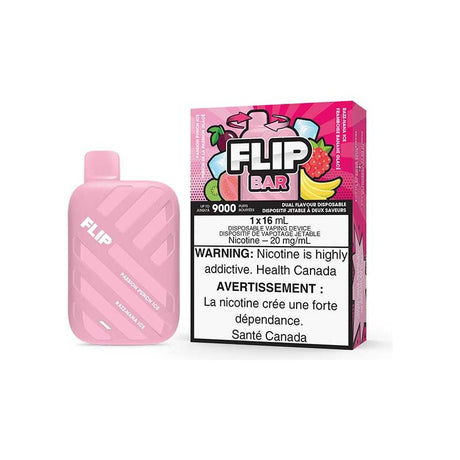 Shop Flip Bar 9000 Disposable - Passion Punch Ice & Razz-Nana Ice - at Vapeshop Mania