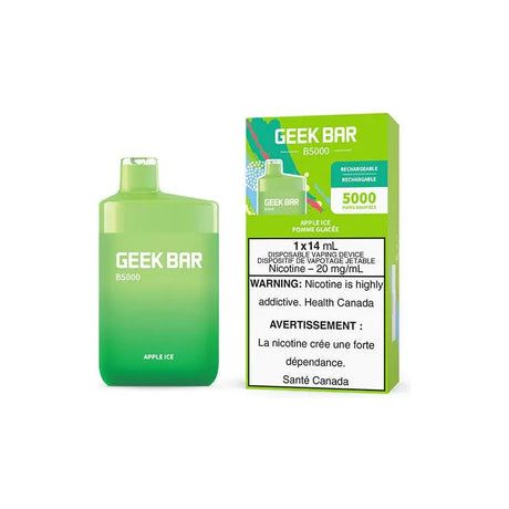 Shop Geek Bar B5000 Disposable - Apple Ice - at Vapeshop Mania