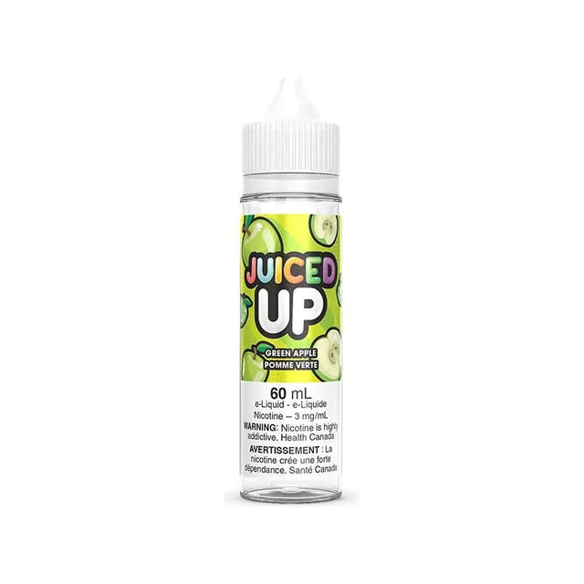 Green Apple by Juiced Up - Freebase Vape Juice - Vapeshop Mania