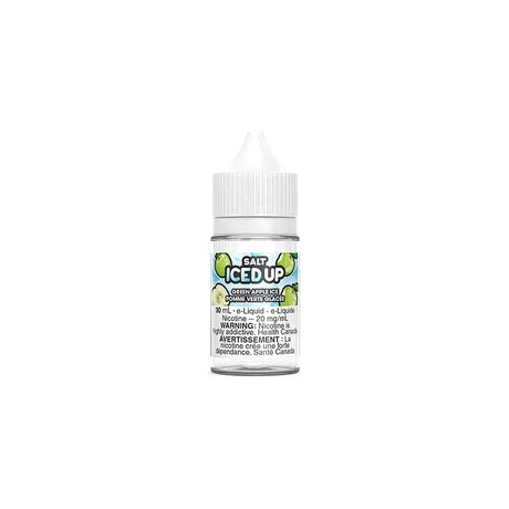 Green Apple Ice by Iced Up - Salt Nic Vape Juice - Vapeshop Mania
