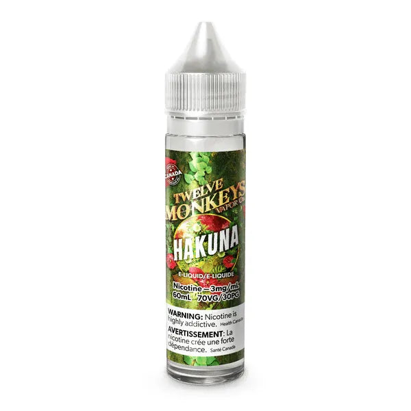Hakuna by Twelve Monkeys - Freebase Vape Juice - Vapeshop Mania