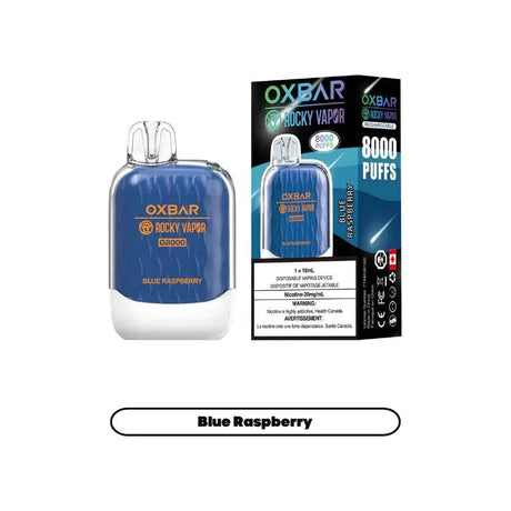 Shop OXBAR G8000 Disposable - Blue Raspberry - at Vapeshop Mania