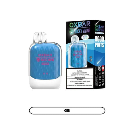 Shop OXBAR G8000 Disposable - G B - at Vapeshop Mania