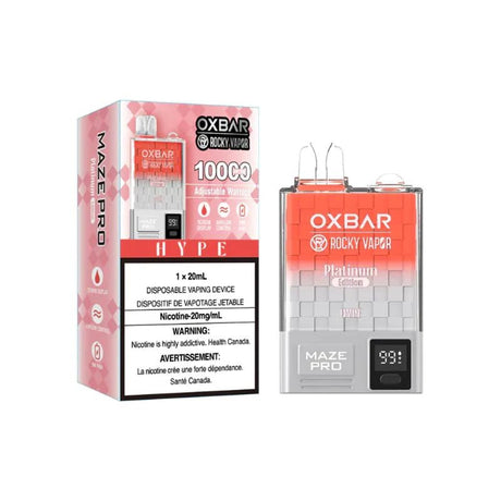 Shop OXBAR Maze Pro 10000 Disposable - Hype - at Vapeshop Mania