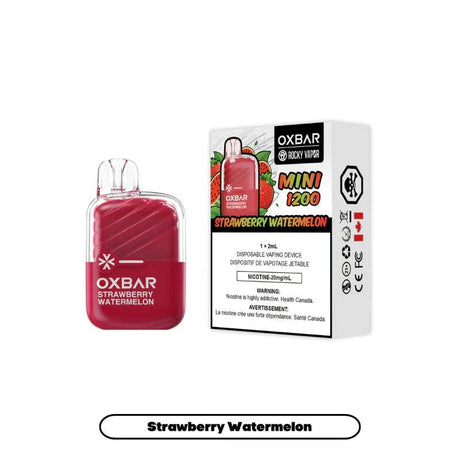 Shop OXBAR Mini 1200 Disposable - Strawberry Watermelon - at Vapeshop Mania