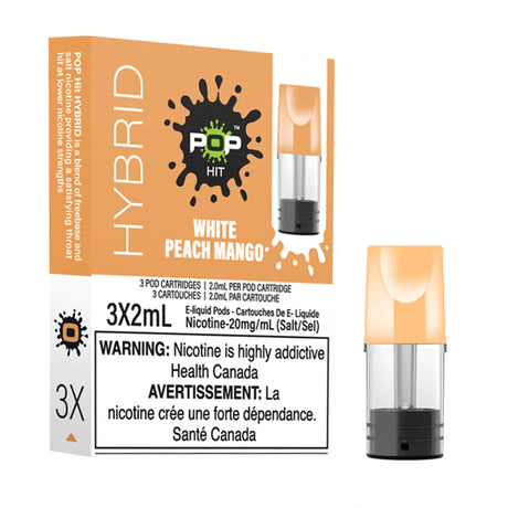 POP Pods - White Peach Mango - Vapeshop Mania