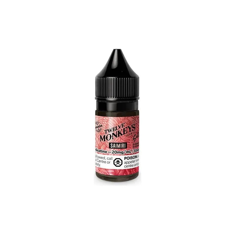 Saimiri Nic Salts by Twelve Monkeys - Salt Nic Vape Juicev - Vapeshop Mania
