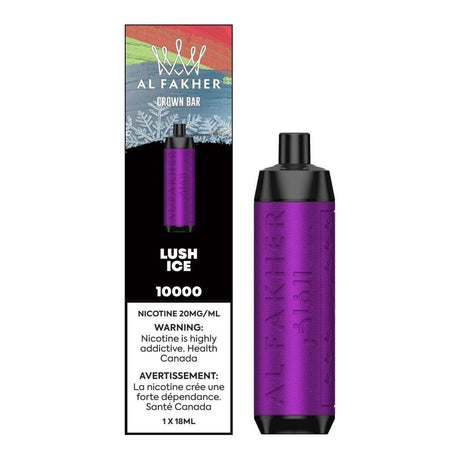 AL FAKHER Crown Bar 10K Disposable - Lush Ice - Vapeshop Mania