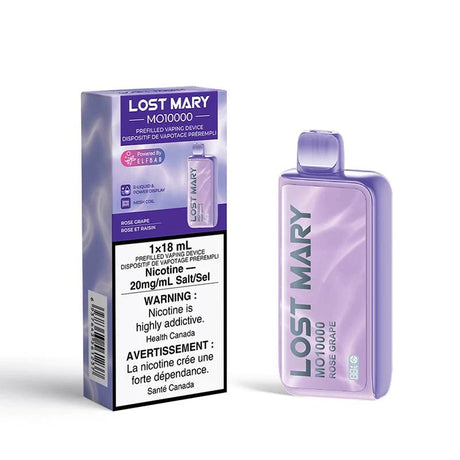 Shop Lost Mary MO10000 Disposable - Rose Grape - at Vapeshop Mania