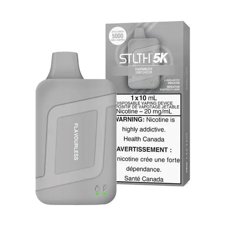 Shop STLTH 5K Disposable - Flavourless - at Vapeshop Mania