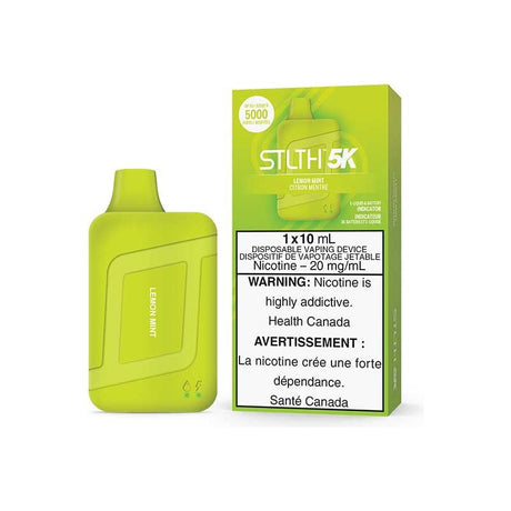 Shop STLTH 5K Disposable - Lemon Mint - at Vapeshop Mania