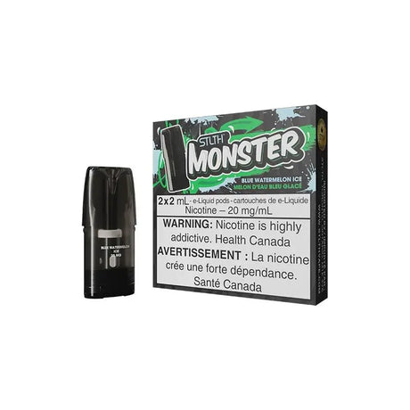 STLTH Monster Pod Pack - Blue Watermelon Ice - Vapeshop Mania