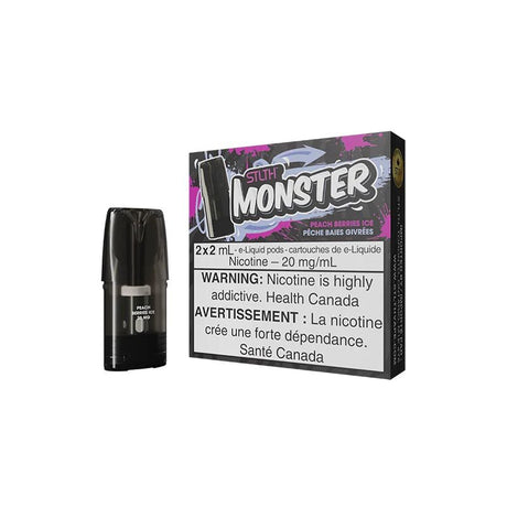 Shop STLTH Monster Pod Pack - Peach Berries Ice - at Vapeshop Mania