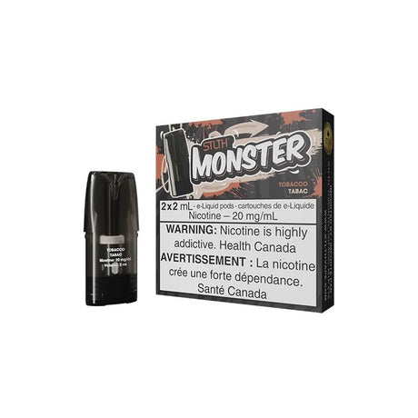 Shop STLTH Monster Pod Pack - Tobacco - at Vapeshop Mania