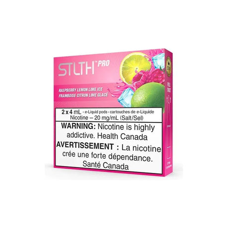 STLTH PRO Pod Pack - Raspberry Lemon Lime Ice - Vapeshop Mania