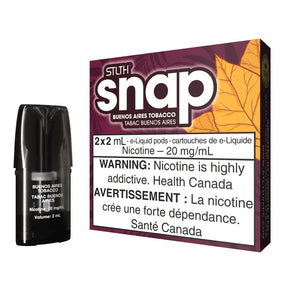 STLTH SNAP Pod Pack - Buenos Aires Tobacco - Vapeshop Mania