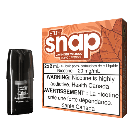 Shop STLTH SNAP Pod Pack - Cavendish Tobacco - at Vapeshop Mania