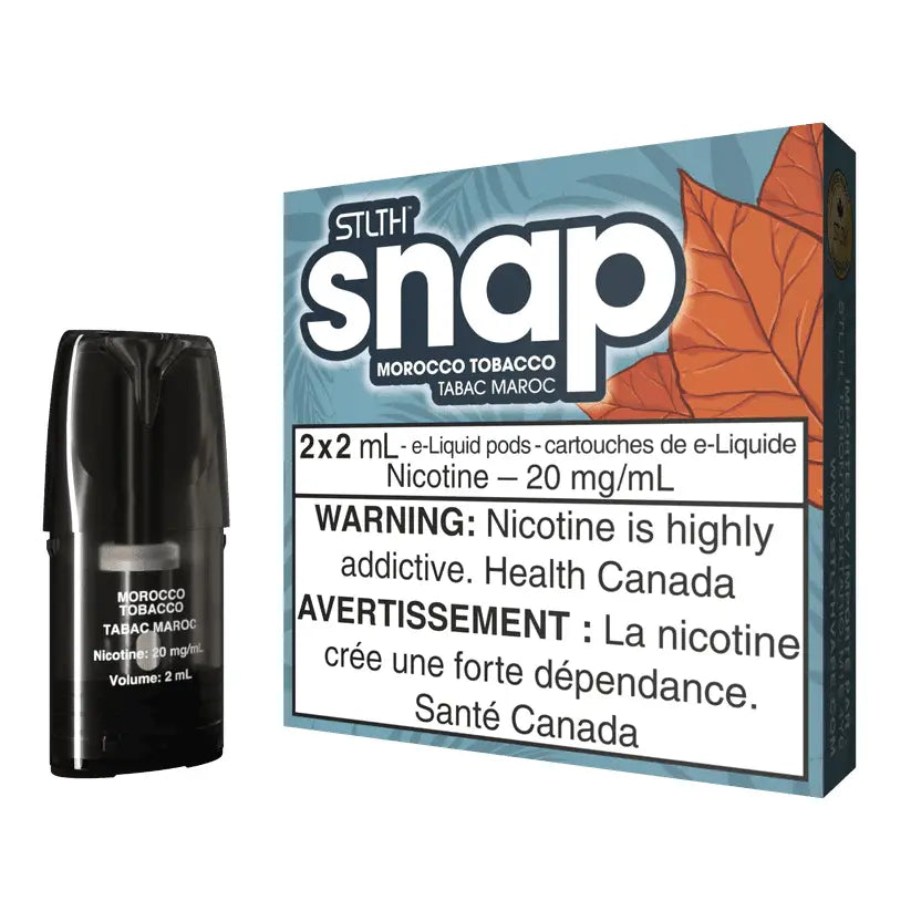 STLTH SNAP Pod Pack - Morocco Tobacco - Vapeshop Mania
