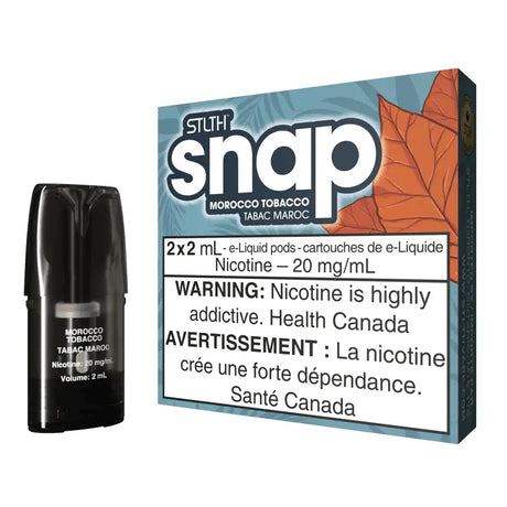 STLTH SNAP Pod Pack - Morocco Tobacco - Vapeshop Mania
