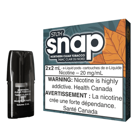 Shop STLTH SNAP Pod Pack - Northern Clear Tobacco - at Vapeshop Mania