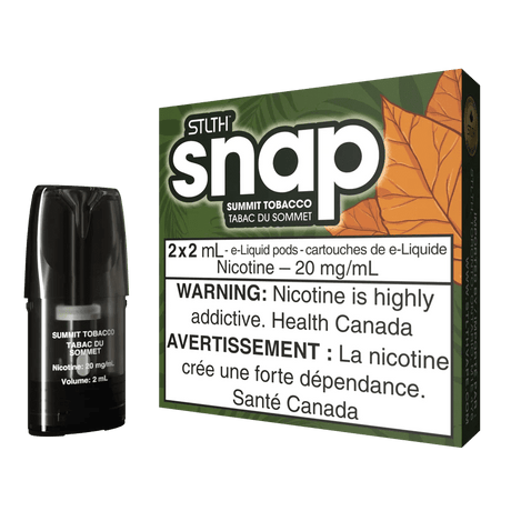 Shop STLTH SNAP Pod Pack - Summit Tobacco - at Vapeshop Mania