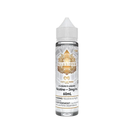 Taste of Gods OG by Illusions - Freebase Vape Juice - Vapeshop Mania