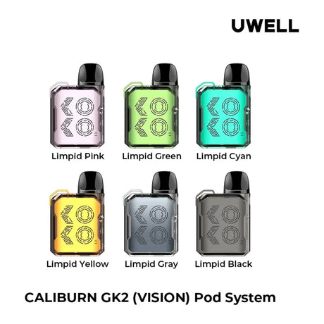 Uwell Caliburn GK2 Vision Pod Kit - Vapeshop Mania