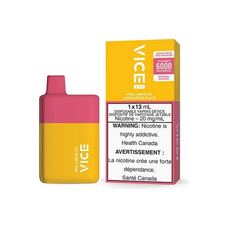 VICE BOX 6000 Disposable - Pink Lemon Ice - Vapeshop Mania