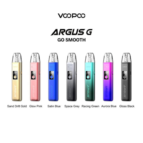 Shop Voopoo ARGUS G Open Pod Kit 2mL [CRC Version] - at Vapeshop Mania