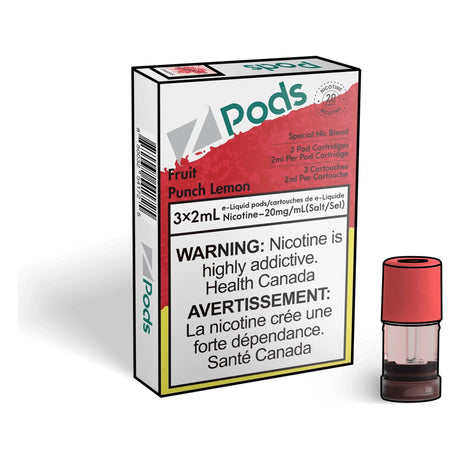 Z pods - Fruit Punch Lemon - Vapeshop Mania