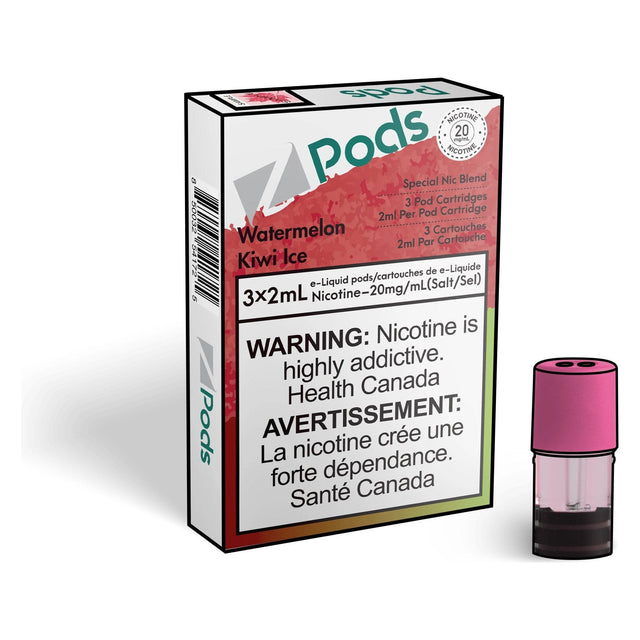 Z pods - Watermelon Kiwi Iced - Vapeshop Mania