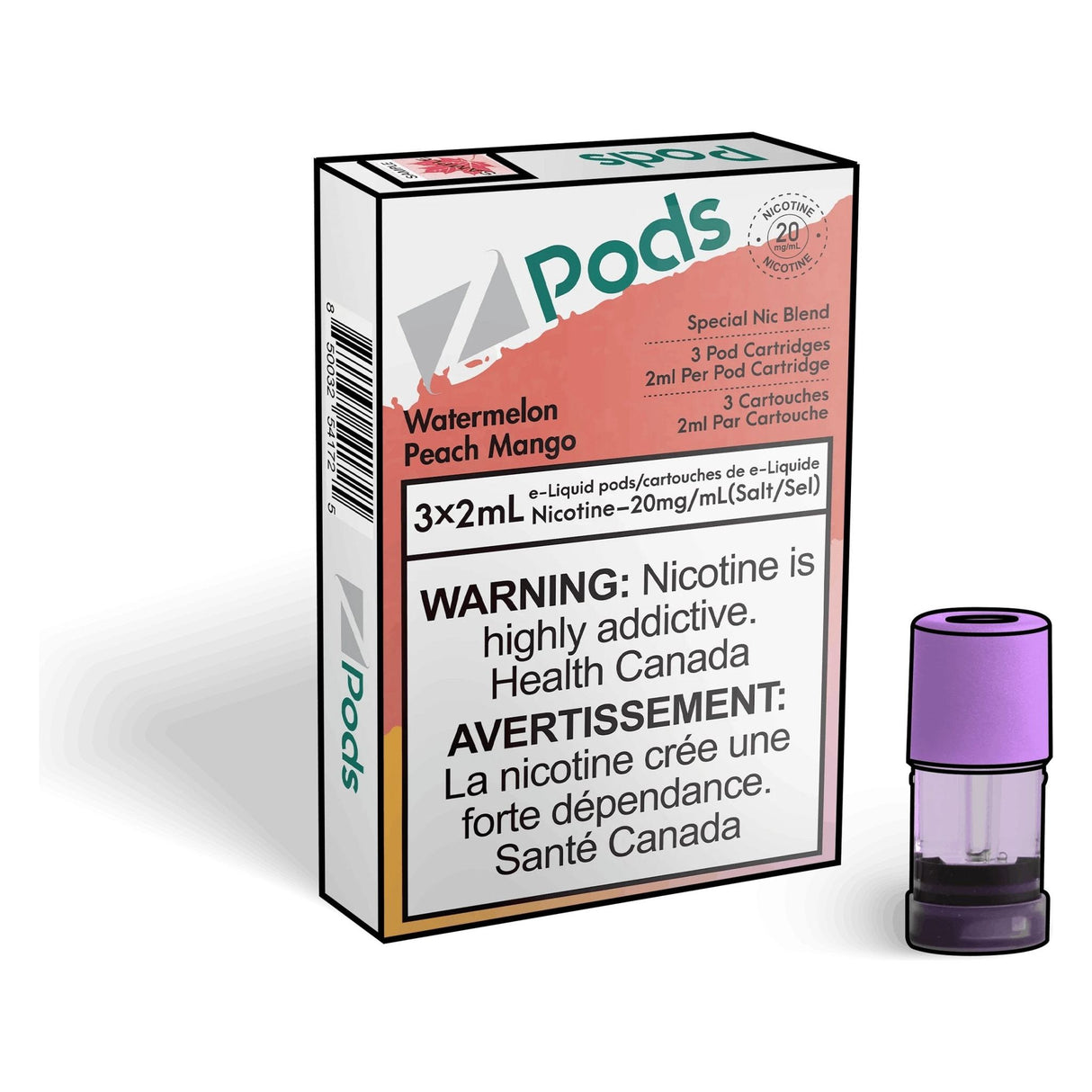 Z pods - Watermelon Peach Mango - Vapeshop Mania